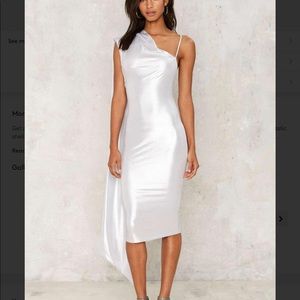 🌹 Folded again dress by nasty gal